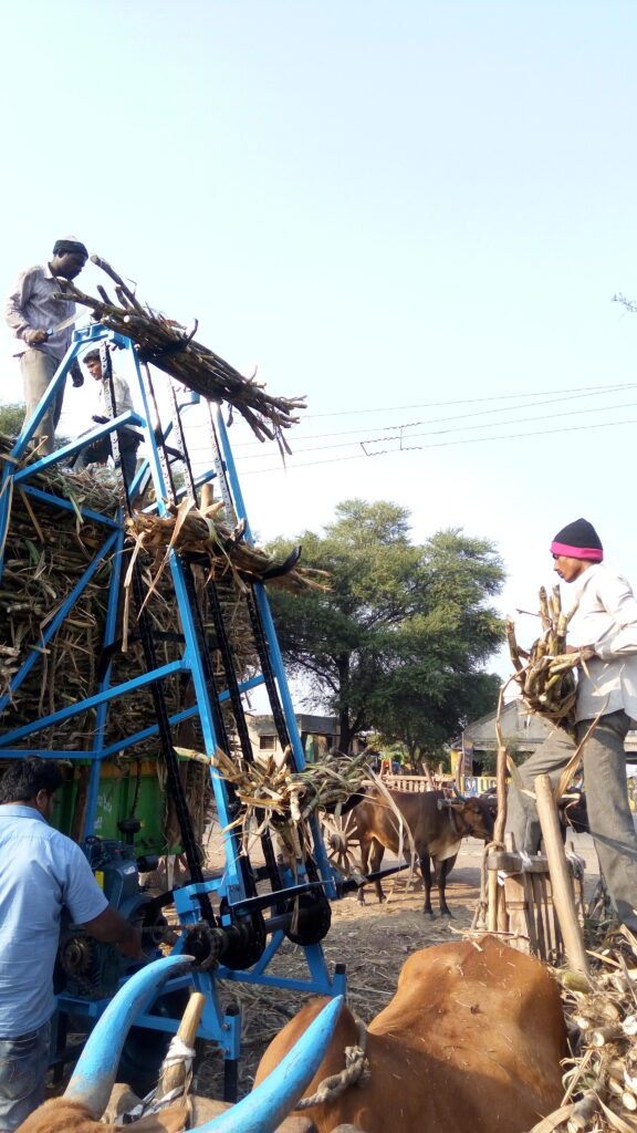 Sugarcane Loader Manufacturers in India by Megamech Industries Pvt Ltd