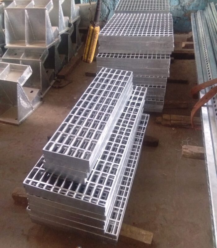 Hot Deep Galvanized Grating Manufacturers in India by Megamech Industries Pvt Ltd