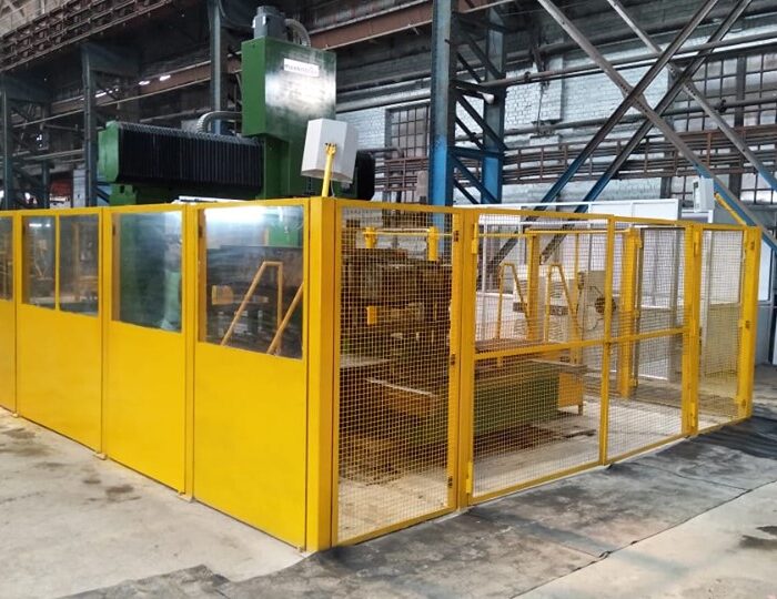 Industrial Safety Fencing Manufacturers in India by Megamech Industries Pvt Ltd