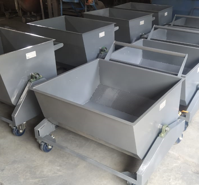 Chip Trolley Manufacturers in India by Megamech Industries Pvt Ltd